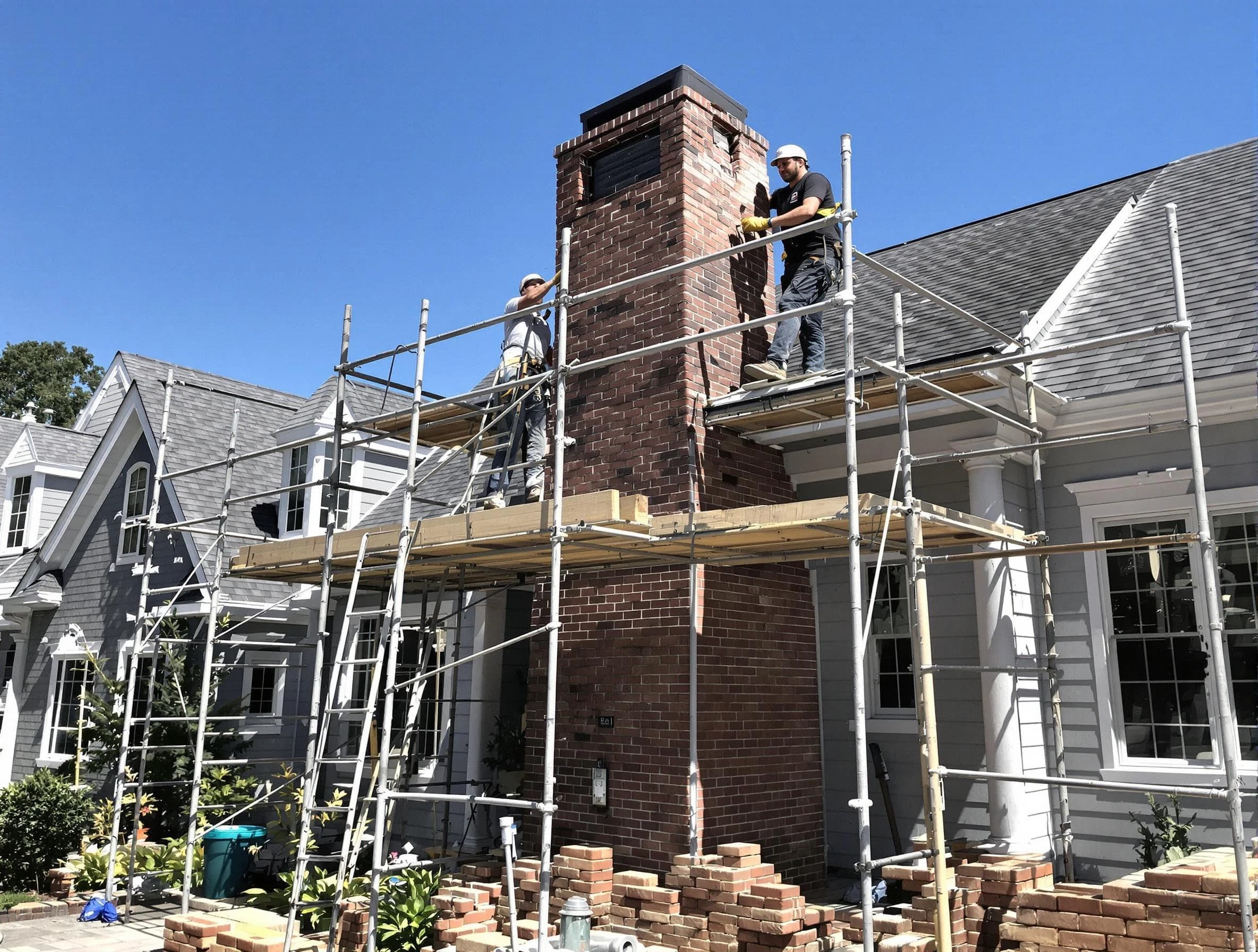 Chimney Rebuilding service in Burlington, MA