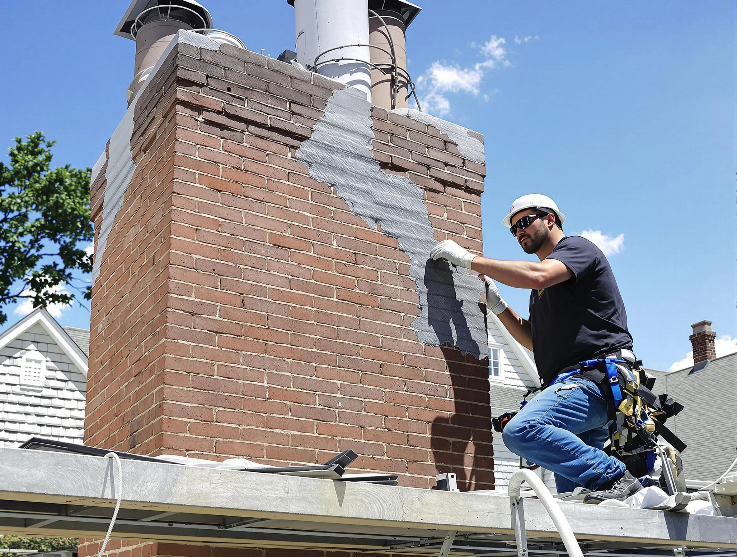 Chimney Restoration in Burlington