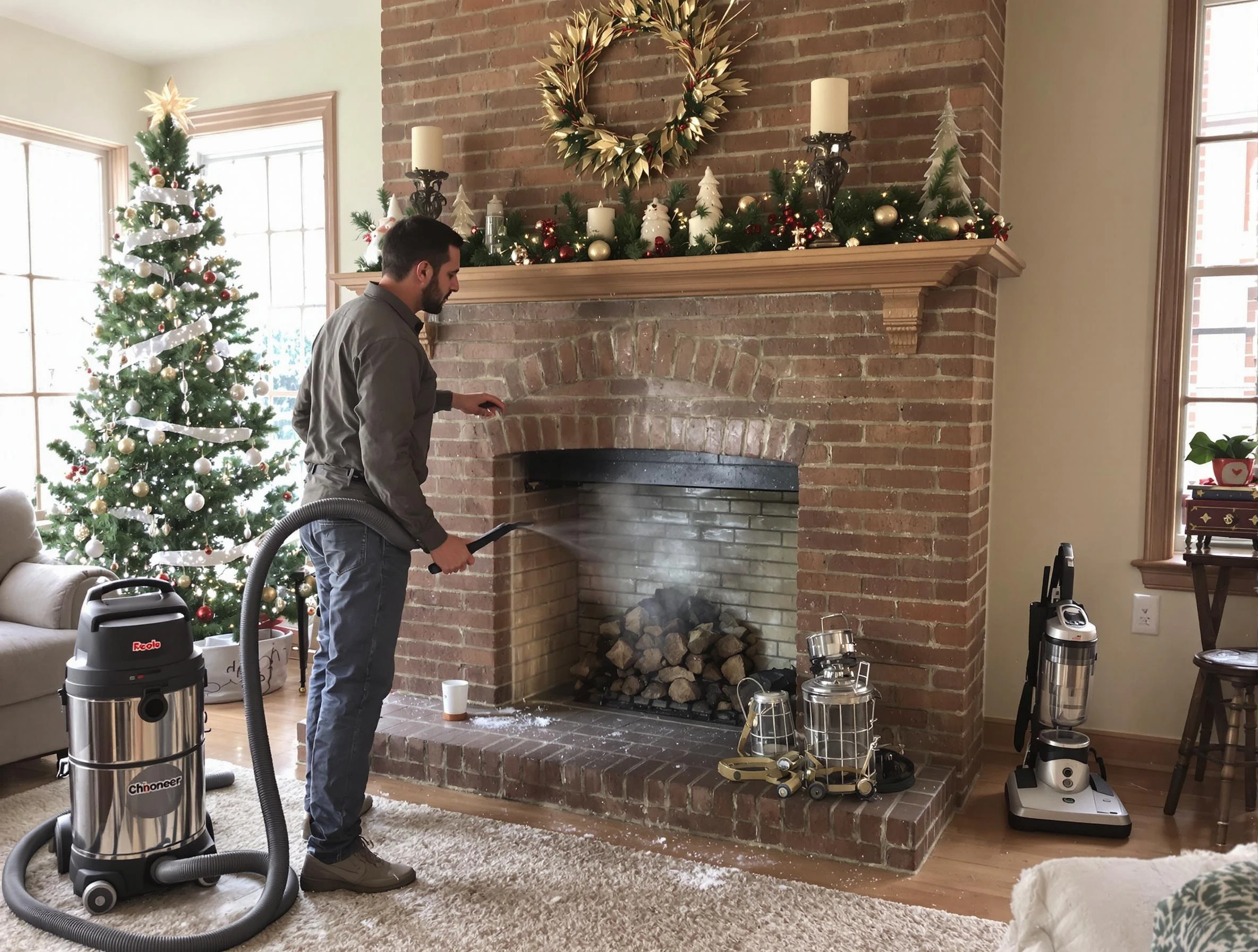 Fireplace Cleaning in Burlington